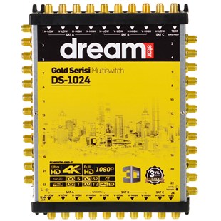 DS-1024 DREAMSTAR 10-24 Multiswich (Santral) DS-1024 Uydu Santralleri