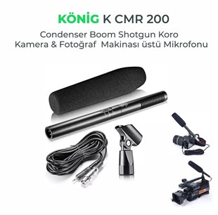 KÖNİG Condenser Ortam Mikrofonu KCMR-200
