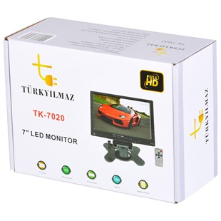 TK-7020 TÜRKYILMAZ 7'' Lcd Monitör TK-7020 LCD ve LED TV Çeşitleri