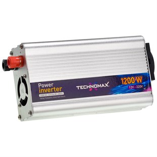 TECHNOMAX 12V 1200W Modifiye Sinüs İnverter TM-9203