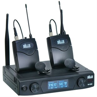 W-920 YY WÖLLER UHF 2 Yaka Kablosuz Mikrofon  W-920 YY Mikrofon Çeşitleri