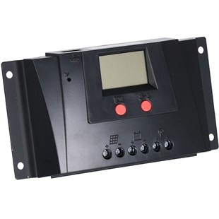 LEXRON 12-24V 20A Otomatik LCD Şarj Kontrol WP-20 DU